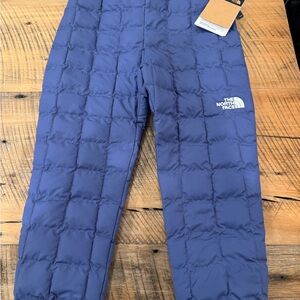 The North Face Kids' Reversible Thermoball Quilted Blue Pants